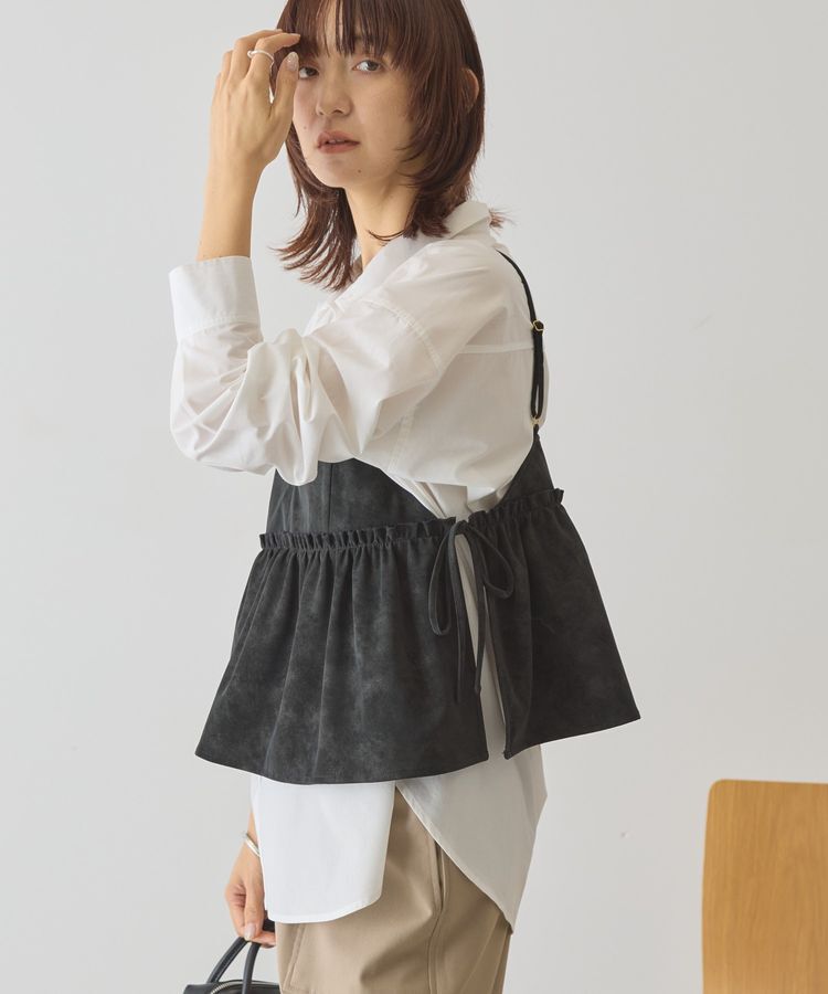 AMERICAN HOLIC「レザーライクビスチェ」|ベスト・ジレ|