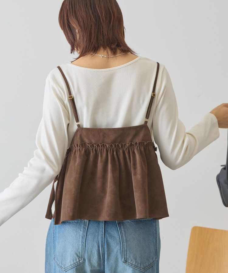 AMERICAN HOLIC「レザーライクビスチェ」|ベスト・ジレ|