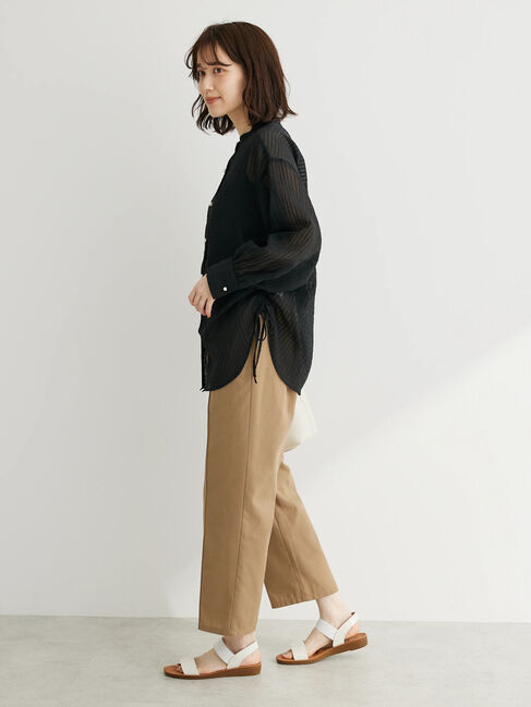 Green Parks「綿麻混イージーテーパードパンツ」|その他|