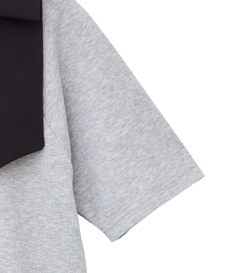 Green Parks「・swing by ショルダーリボンリブカットソー」|Tシャツ・カットソー|