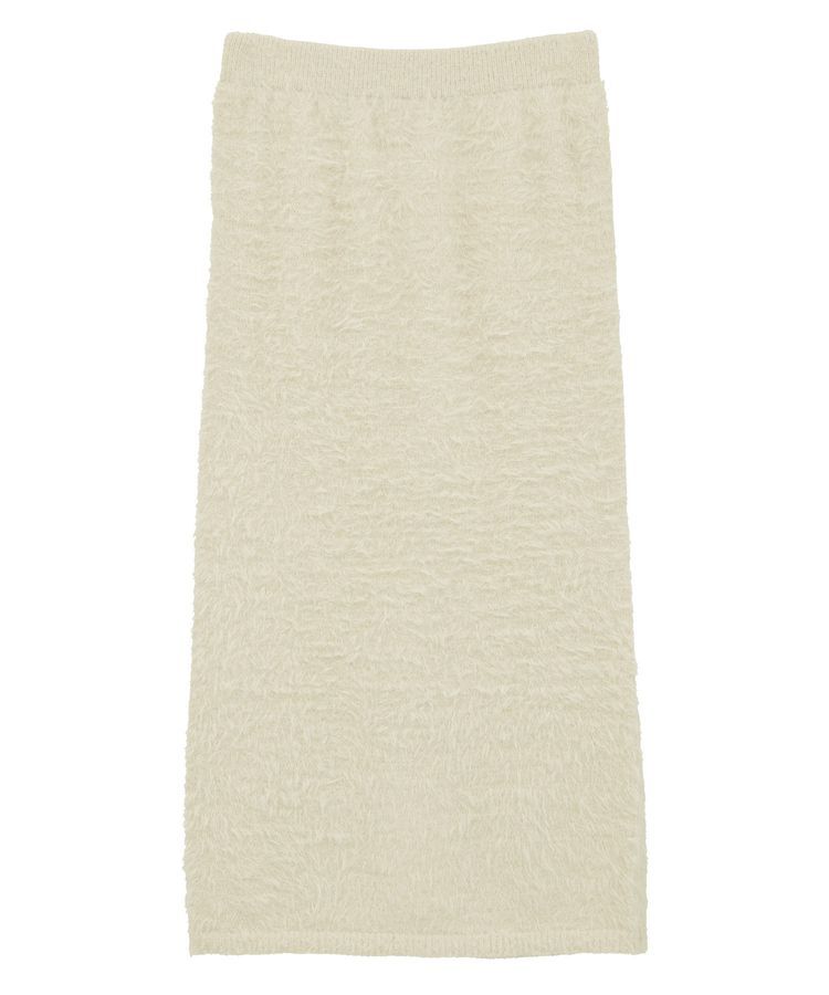 Green Parks「シャギーニットスカート」|タイト|