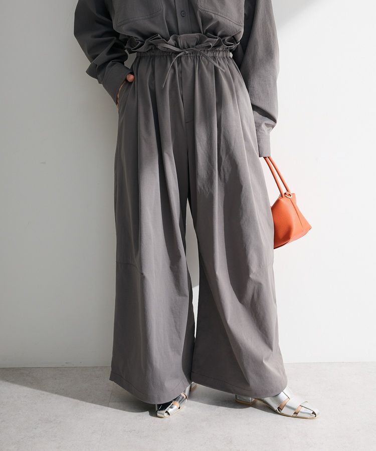 Green Parks「ウエストフリルワイドコクーンパンツ」|その他|