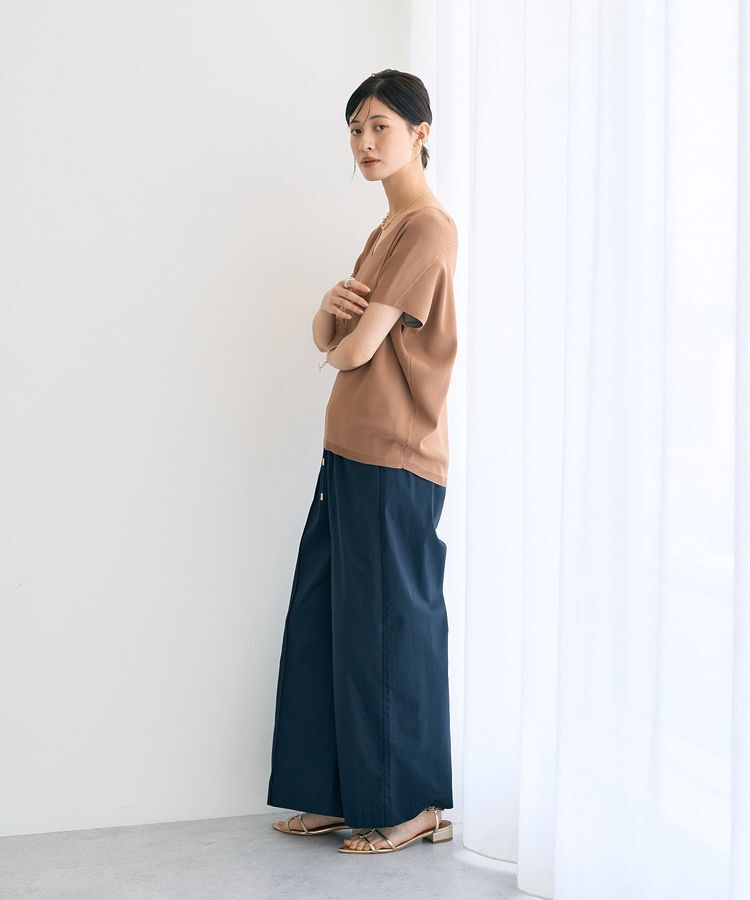 YECCA VECCA「Vネックドルマンニット」|ニット・セーター|