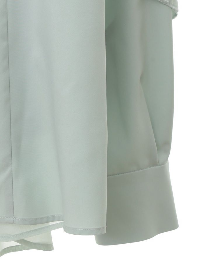 GARAGE OF GOOD CLOTHING「シアプリーツラインブラウス」|シャツ・ブラウス|