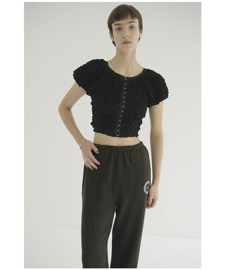 GARAGE OF GOOD CLOTHING「【CLANE】SHIRRING PUFF TOPS」|シャツ・ブラウス|