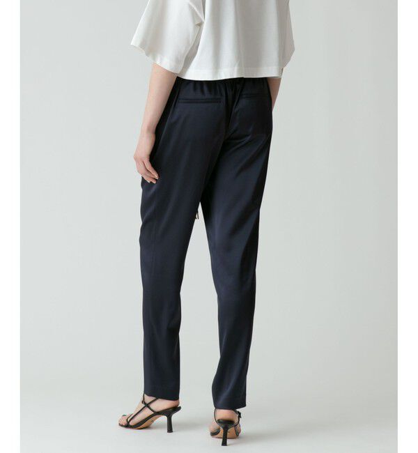 allureville「サテンイージーテーパードパンツ」|その他|