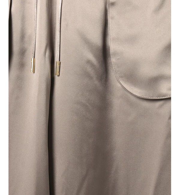 allureville「サテンイージーテーパードパンツ」|その他|