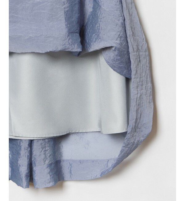 allureville「シアーオーガンタックギャザースカート」|スカート|