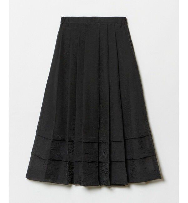 allureville「シアーオーガンタックギャザースカート」|スカート|