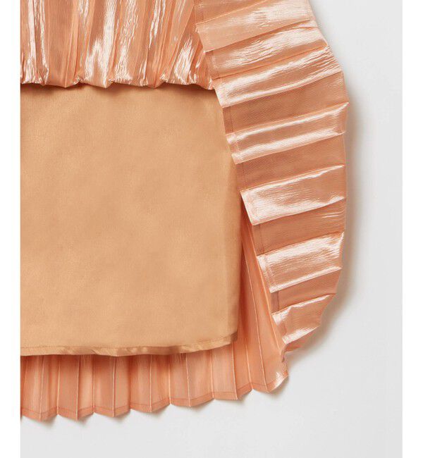 LOULOU WILLOUGHBY「【LOULOU WILLOUGHBY】グロッシーグラデプリーツスカート」|スカート|