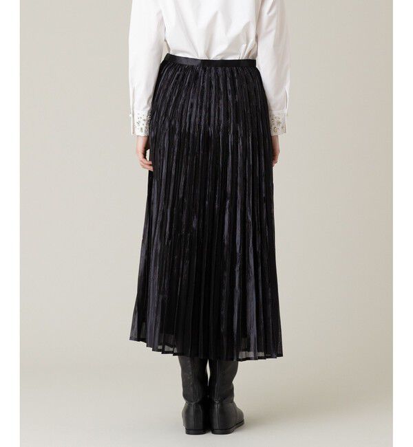 LOULOU WILLOUGHBY「【LOULOU WILLOUGHBY】グロッシーグラデプリーツスカート」|スカート|