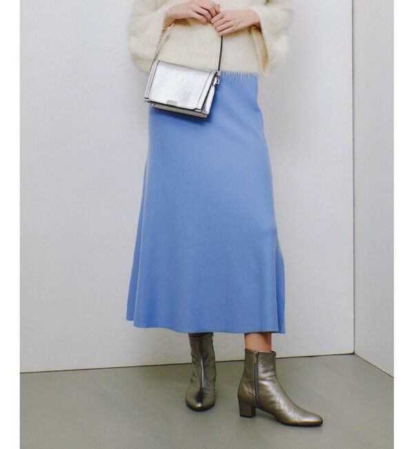 allureville「【セットアップ対応可能】ウール混Wフェイスナローマーメイドスカート」|スカート|