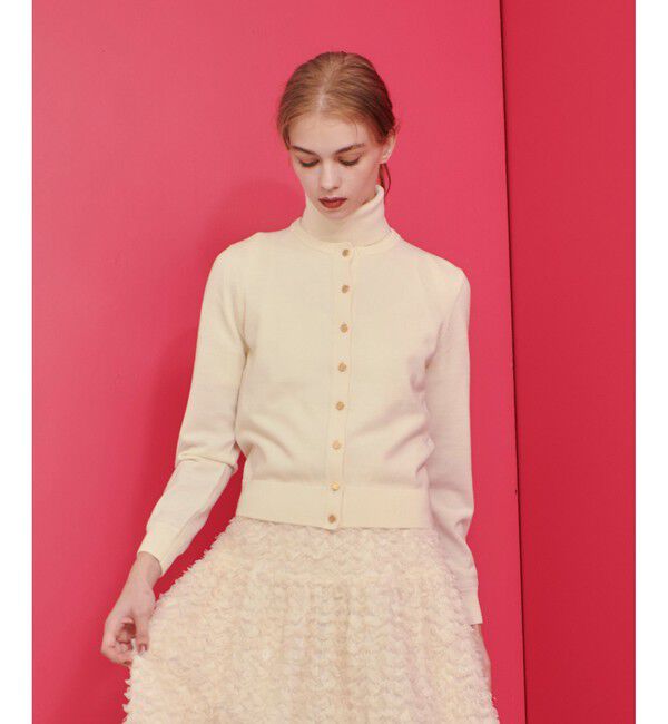 LOULOU WILLOUGHBY「【LOULOU WILLOUGHBY】エクストラファインメリノ カーディガン」|カーディガン|