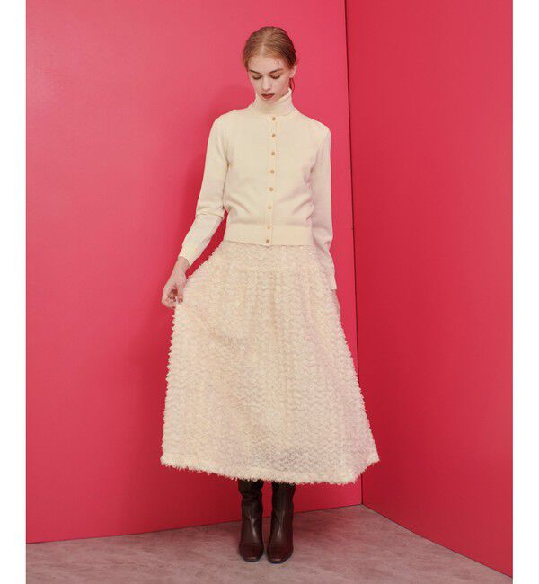 LOULOU WILLOUGHBY「【LOULOU WILLOUGHBY】エクストラファインメリノ カーディガン」|カーディガン|