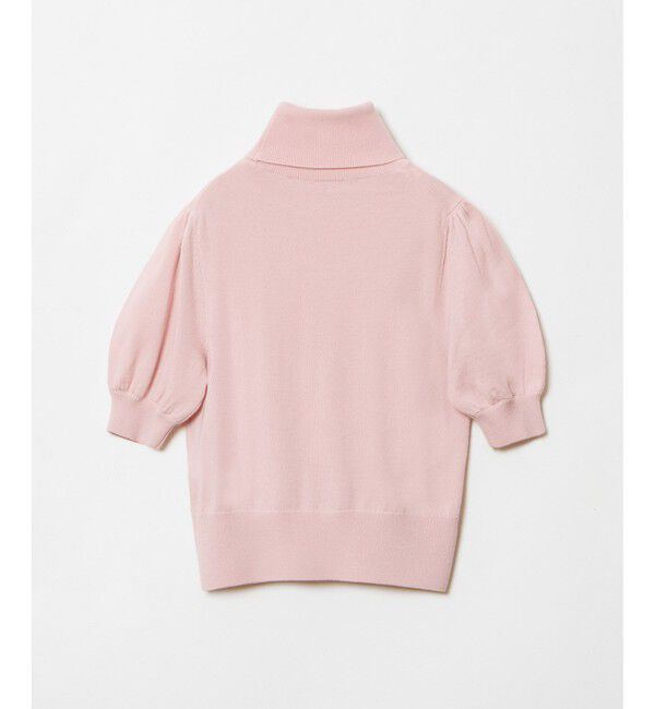 LOULOU WILLOUGHBY「【LOULOU WILLOUGHBY】タートルハーフスリーブプルオーバー」|ニット・セーター|
