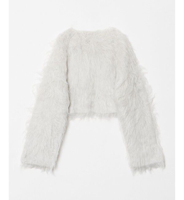 allureville「ミンクファーボトルネックプルオーバー」|ニット・セーター|