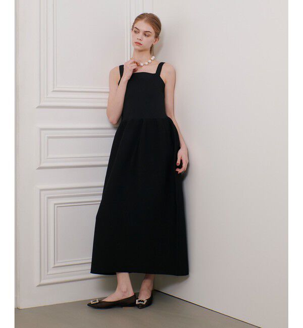 LOULOU WILLOUGHBY「【LOULOU WILLOUGHBY】ニットコクーンキャミワンピース」|ワンピース|