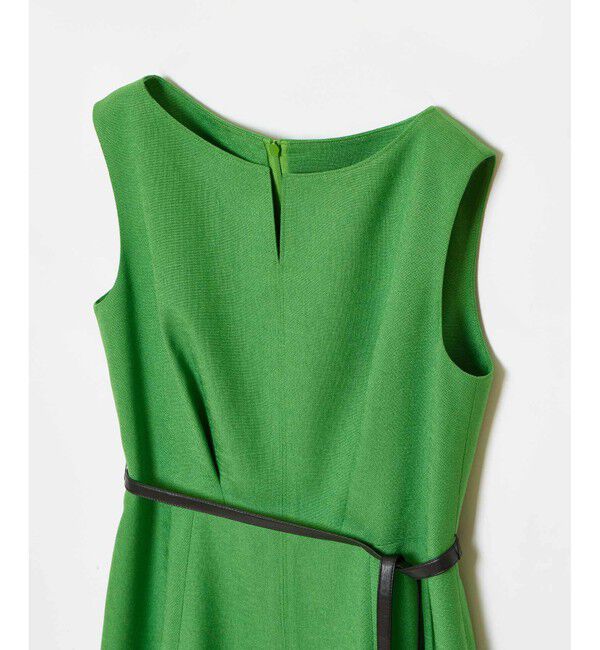 allureville「リネンライクオックスノースリワンピース」|ワンピース|