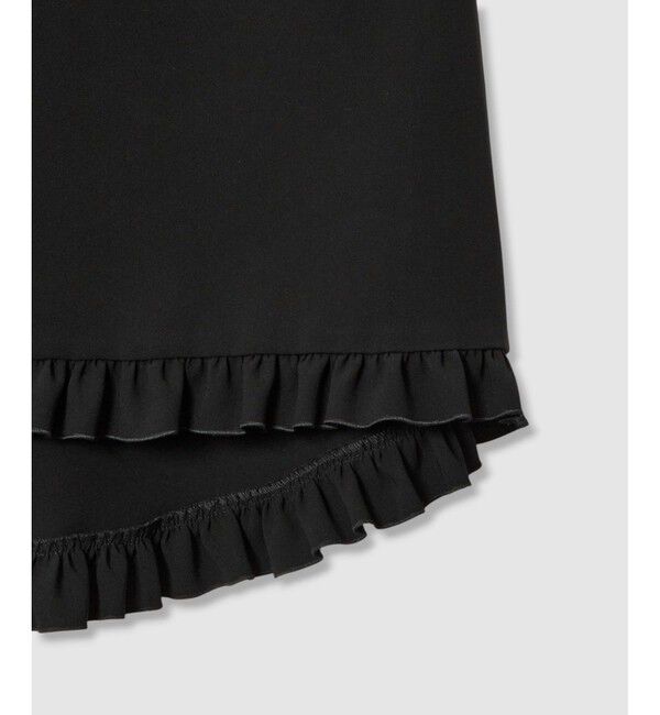 LOULOU WILLOUGHBY「【LOULOU WILLOUGHBY】パールネックレス付きフリルブラウス」|シャツ・ブラウス|