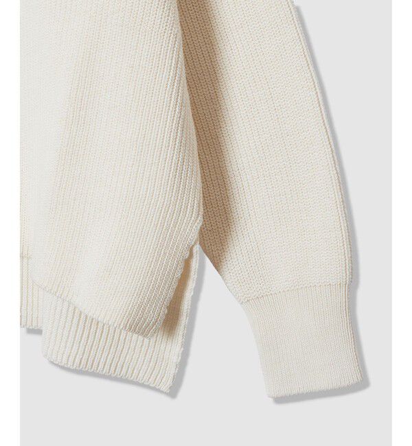 allureville「レースアップバルキープルオーバー」|ニット・セーター|