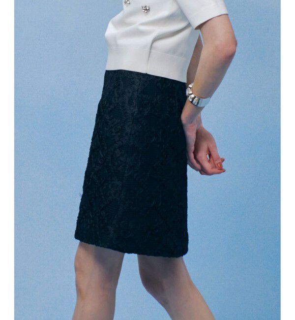 LOULOU WILLOUGHBY「【LOULOU WILLOUGHBY】コード刺繍ミニスカート」|スカート|