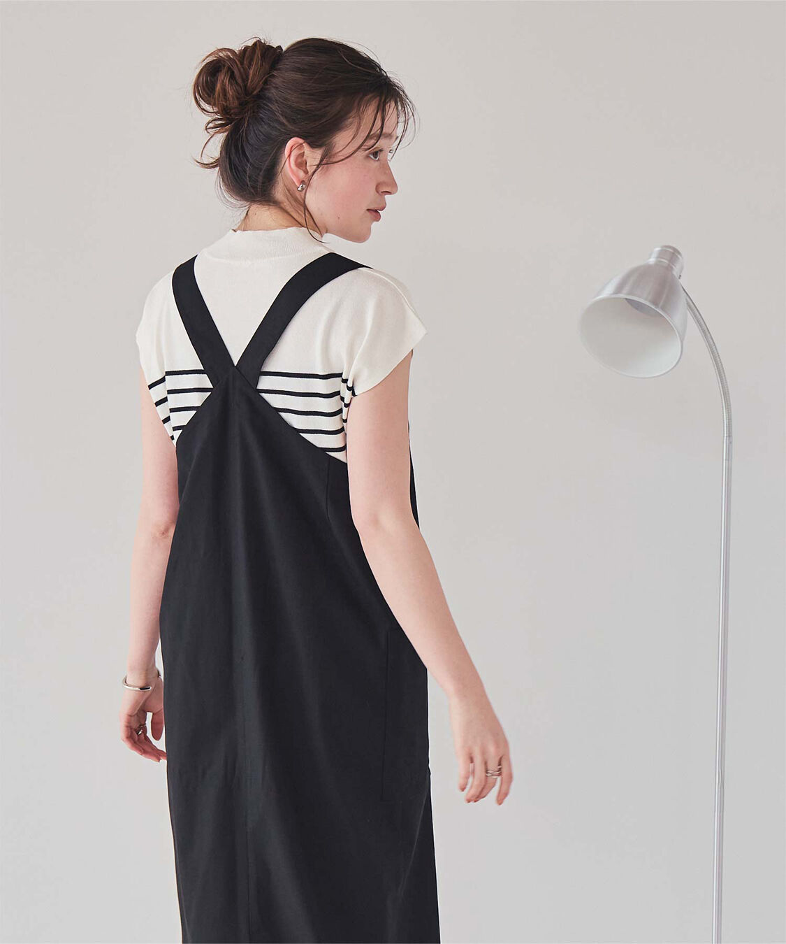 titivate「ベーシックフレンチスリーブライトニット」|ニット・セーター|