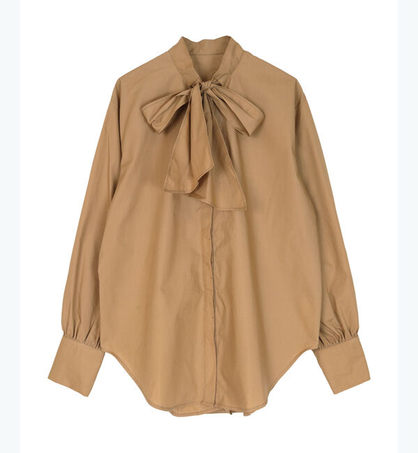 ur's「プチハイネックボウタイブラウス」|シャツ・ブラウス|