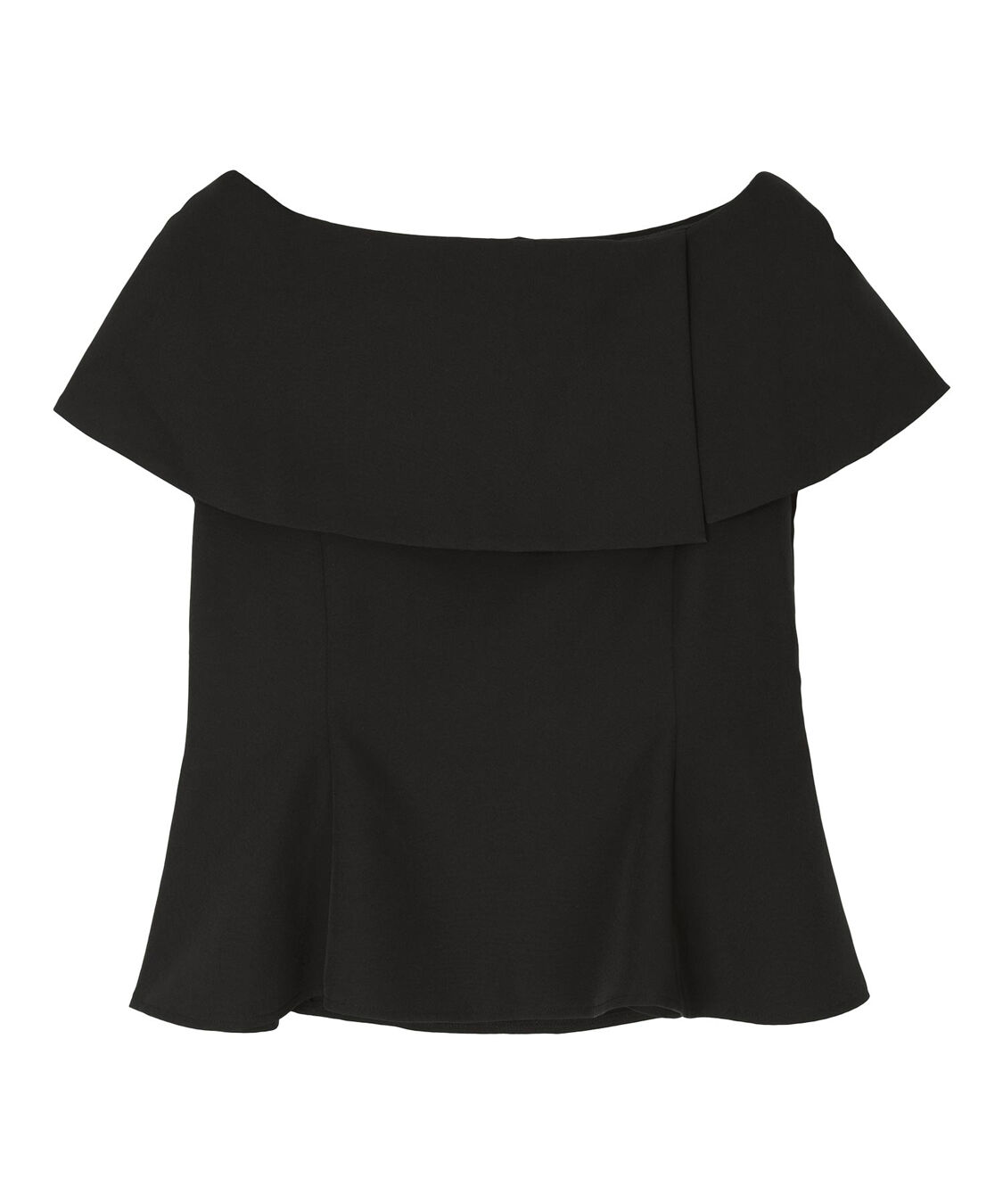 ur's「ケープデザインペプラムトップス」|シャツ・ブラウス|