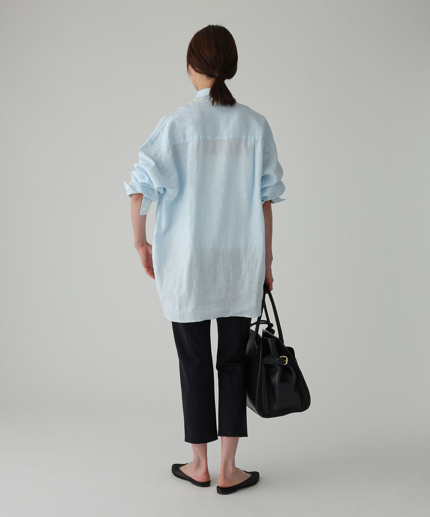 BABYLONE「リネンBIGシルエットシャツ」|シャツ・ブラウス|