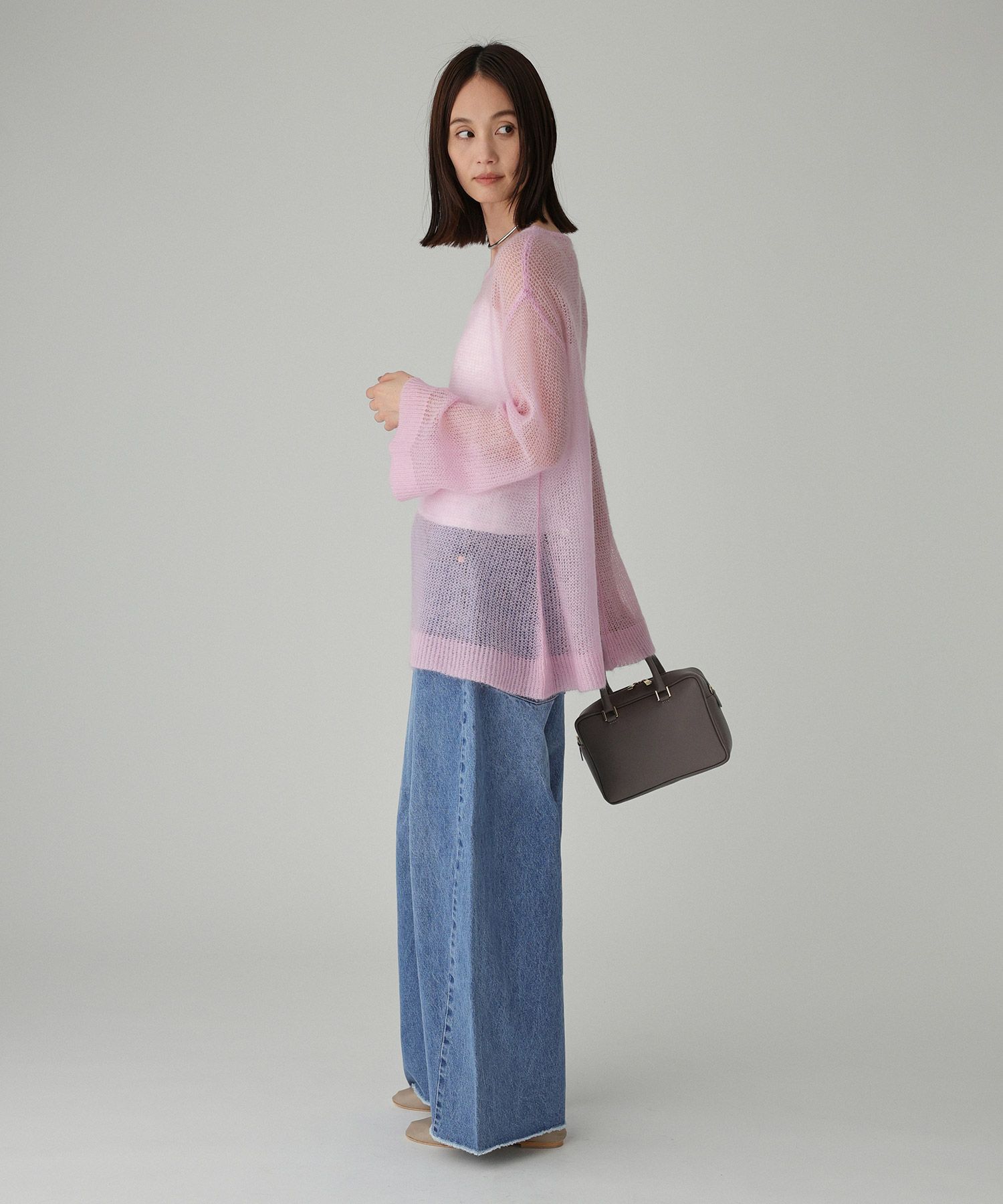 BABYLONE「フレアシルエットプルオーバー」|ニット・セーター|