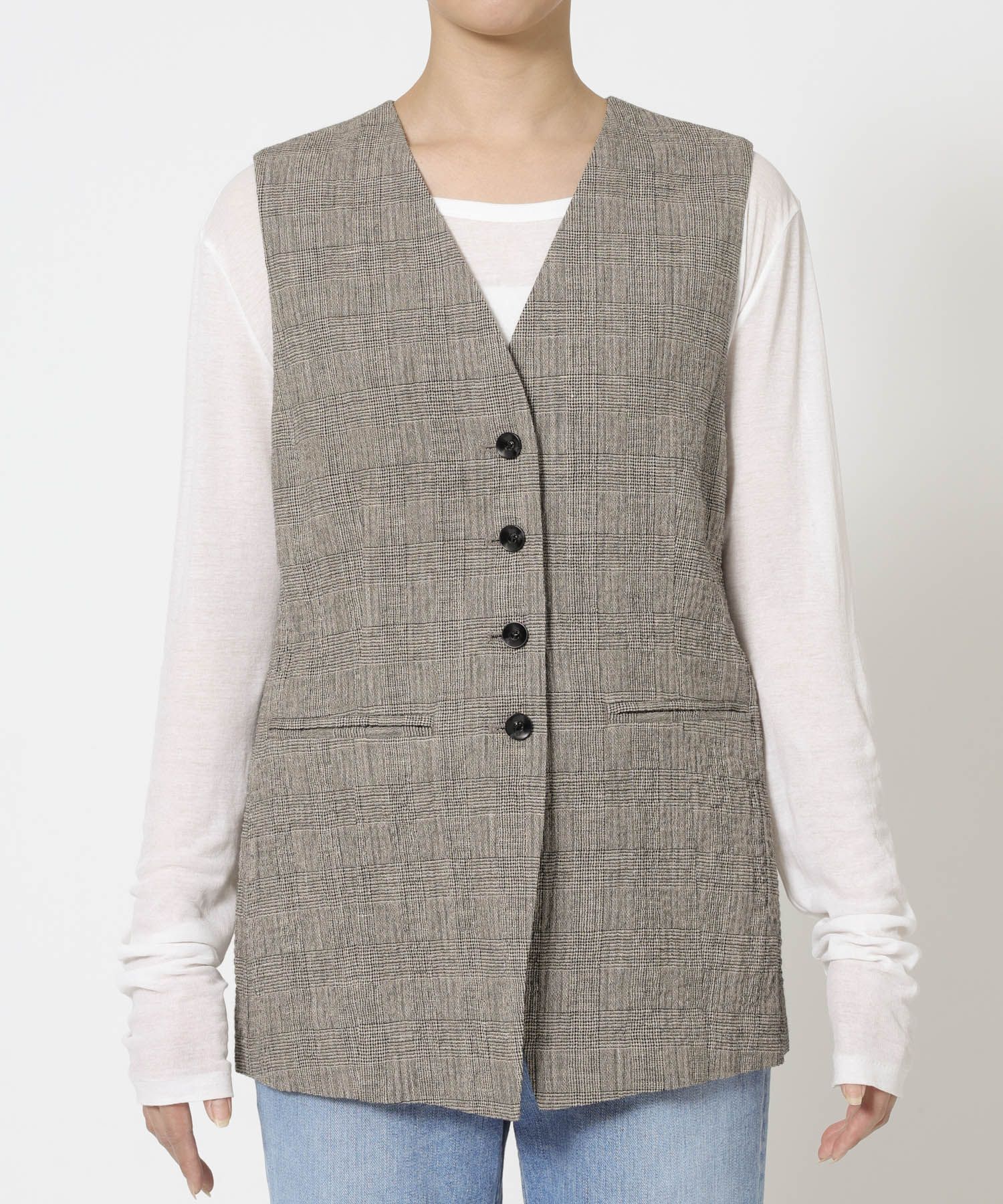 BABYLONE「クレープリネンジレ」|ベスト・ジレ|