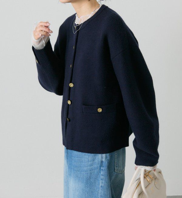  「【新色登場/リバイバル】ミラノリブニットカーディガン」|ニット・セーター|