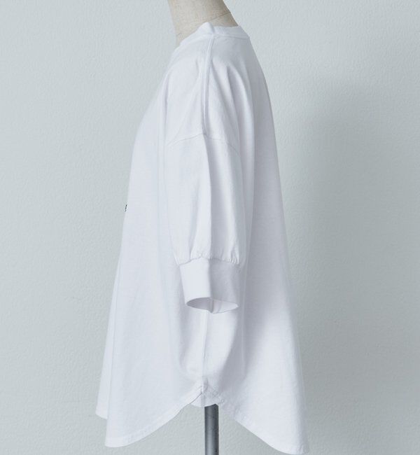  「【＠yns628企画】ロゴ刺繍&times;プリント チュニックTシャツ」|Tシャツ・カットソー|