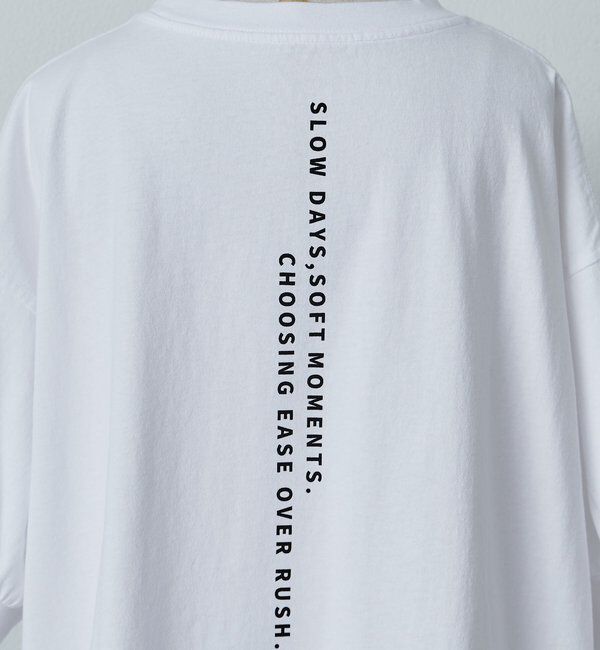  「【＠yns628企画】ロゴ刺繍&times;プリント チュニックTシャツ」|Tシャツ・カットソー|