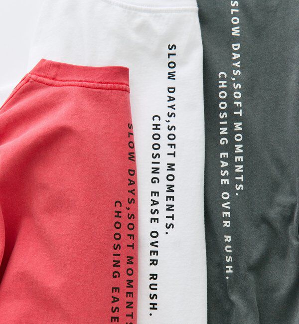  「【＠yns628企画】ロゴ刺繍&times;プリント チュニックTシャツ」|Tシャツ・カットソー|