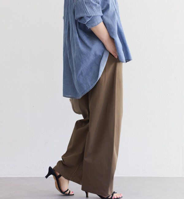  「【＠remi_usus企画 / 接触冷感+抗菌】カーブシルエットカットソーパンツ」|その他|