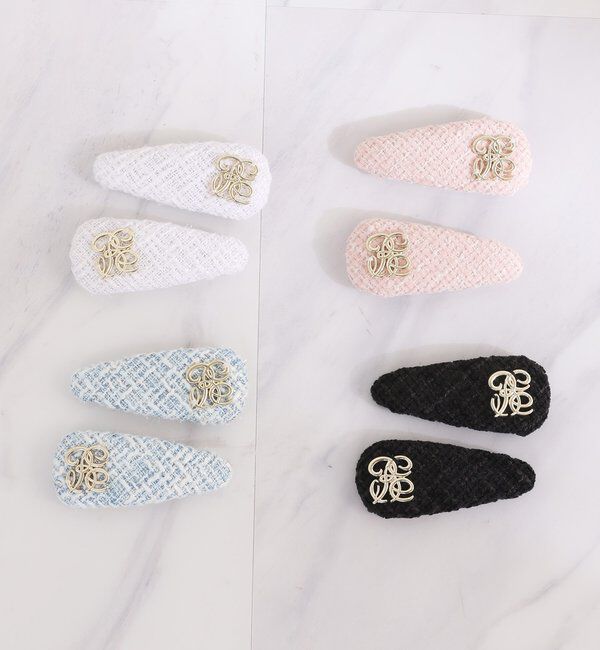  「【Eliane Collection】ツイードヘアピン」|その他|