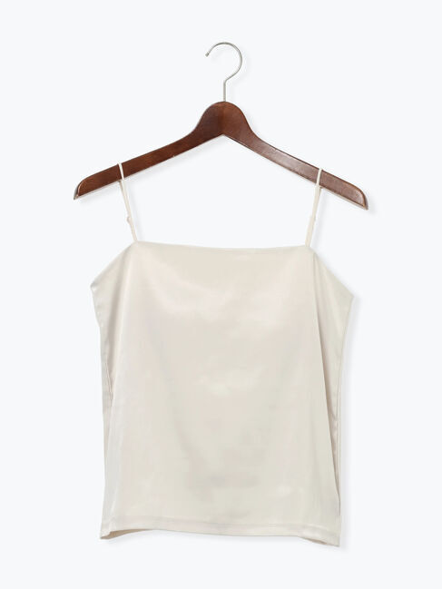 Te chichi「カットサテンカップ付きキャミソール《2026 spring catalog item》」|キャミソール|