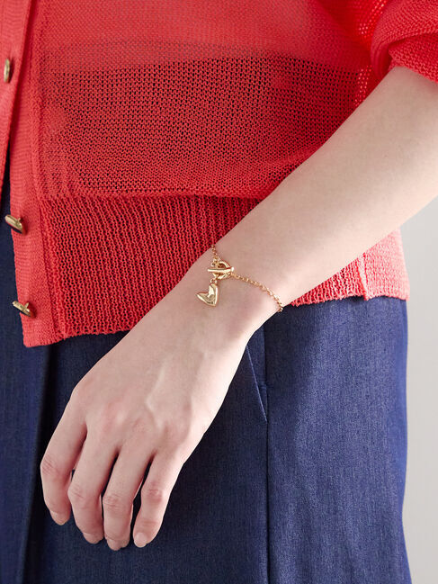 Te chichi「ハートブレスレット」|ブレスレット・バングル|ゴールド