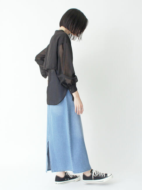 sm2rhythm「ボイルレイヤードブラウス」|シャツ・ブラウス|