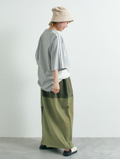 SM2「裏毛プリント配色アシメスカート」|スカート|