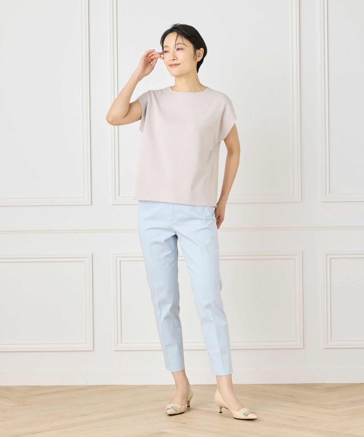 7-IDconcept.「ノースリーブニットプルオーバー」|ニット・セーター|