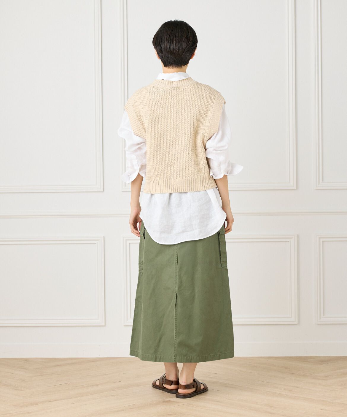 INED「ミリタリースカート《YVON》」|スカート|