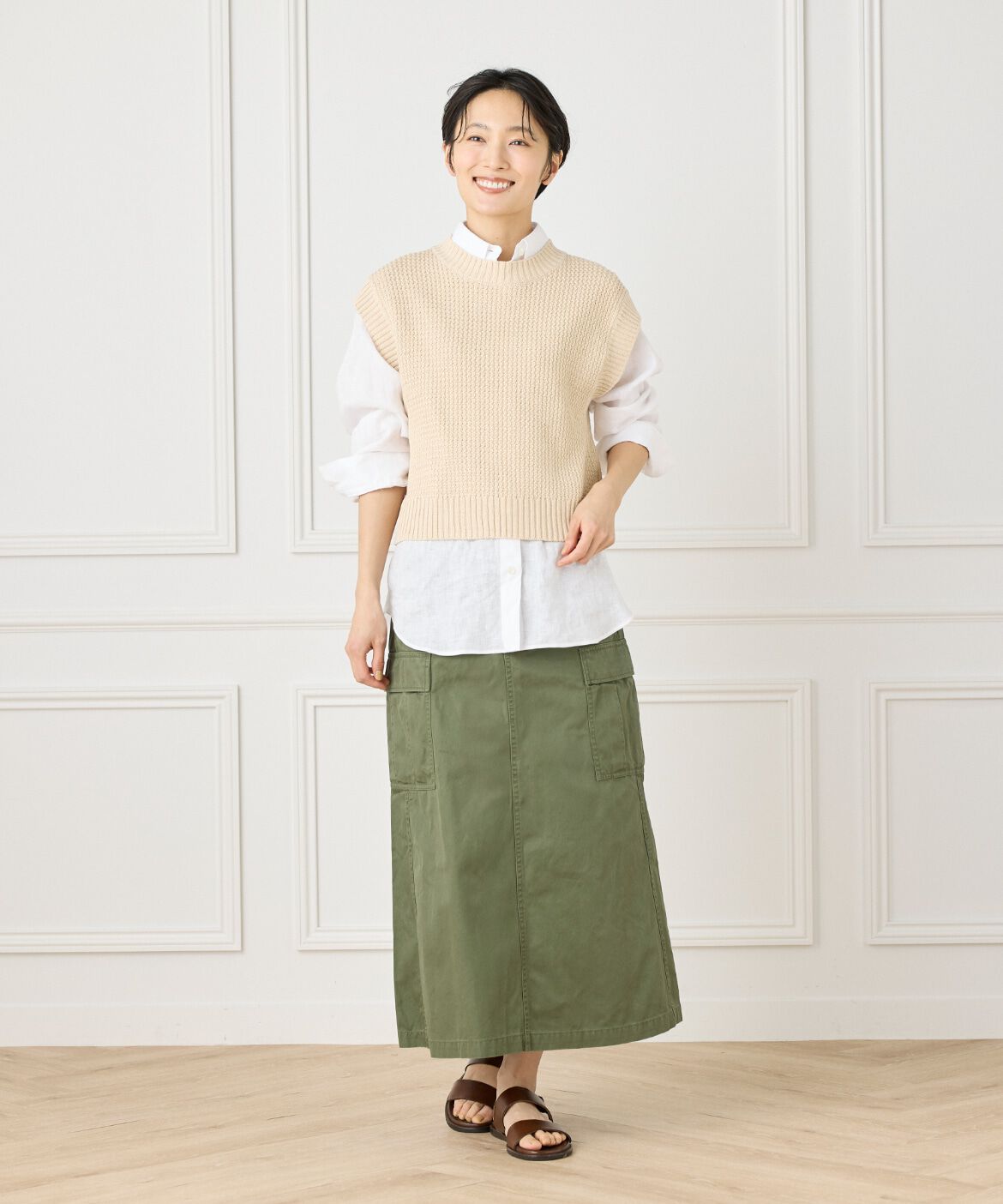 INED「ミリタリースカート《YVON》」|スカート|