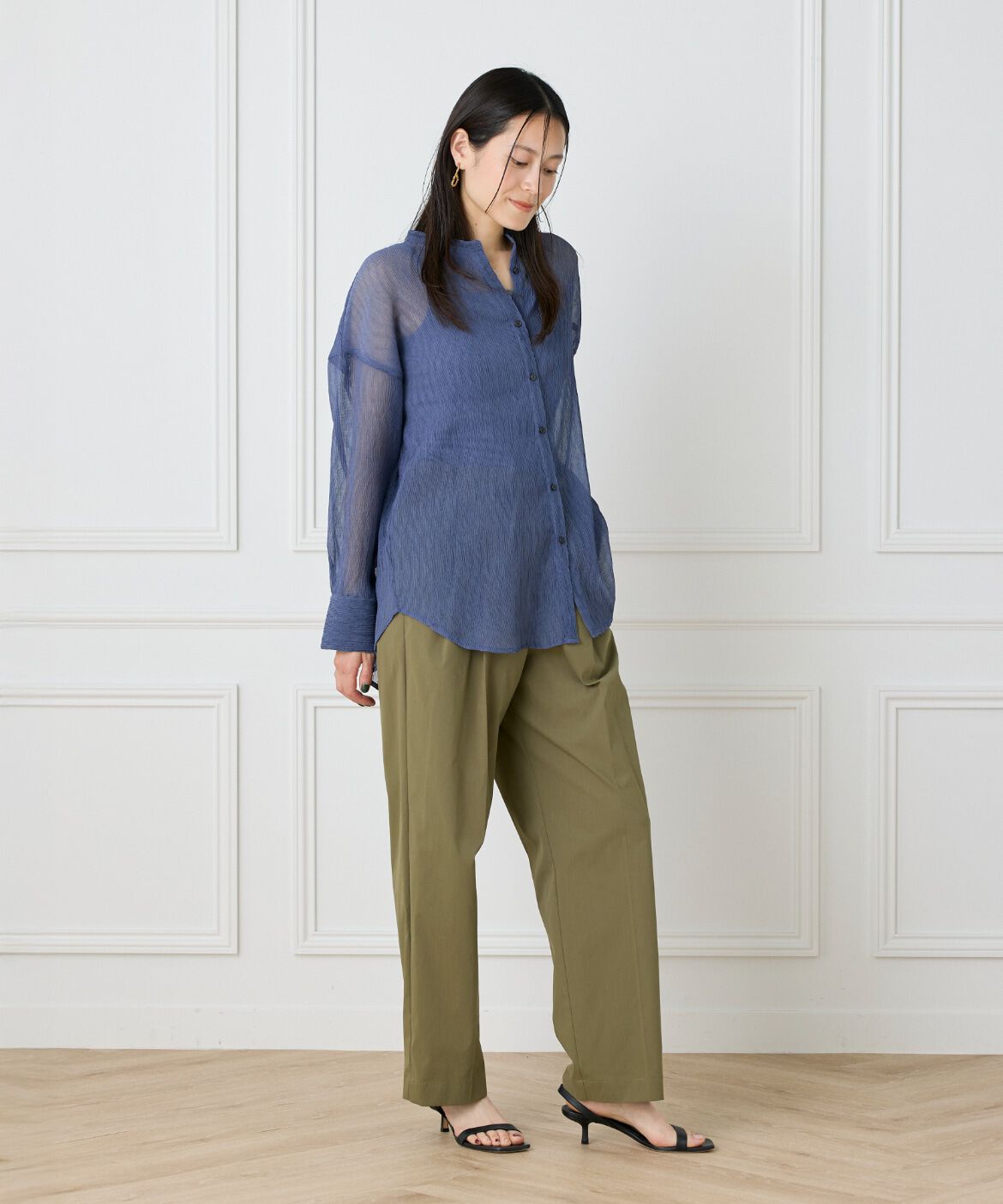 DAY by DAY it&rsquo;s international「タックテーパードイージーパンツ」|スラックス|