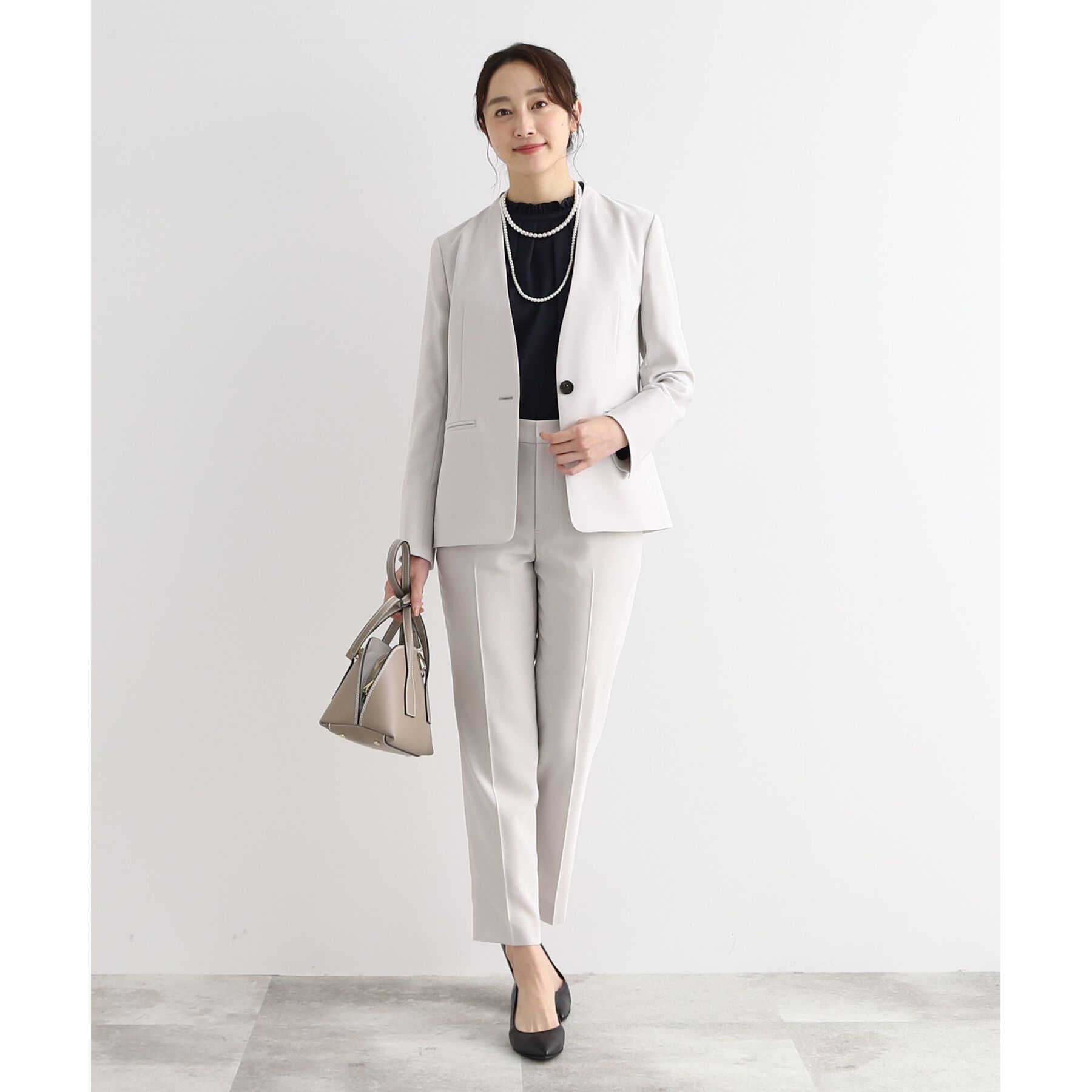 UNTITLED「【追加6/日本製】2連フェイクパールネックレス」|ネックレス|