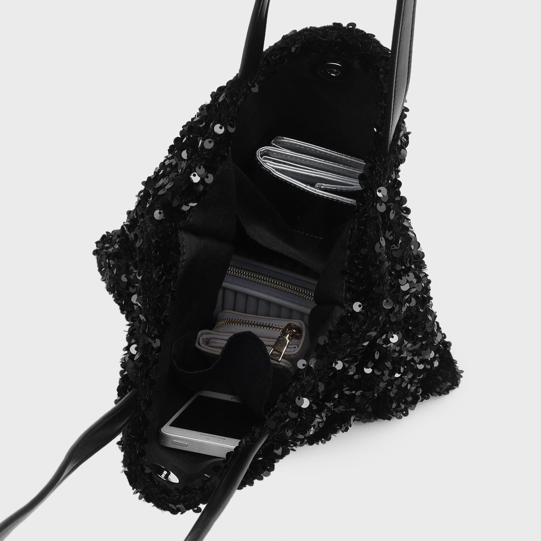 UNTITLED「【柔らか／A4サイズ対応】スパンコールトート」|トートバッグ|