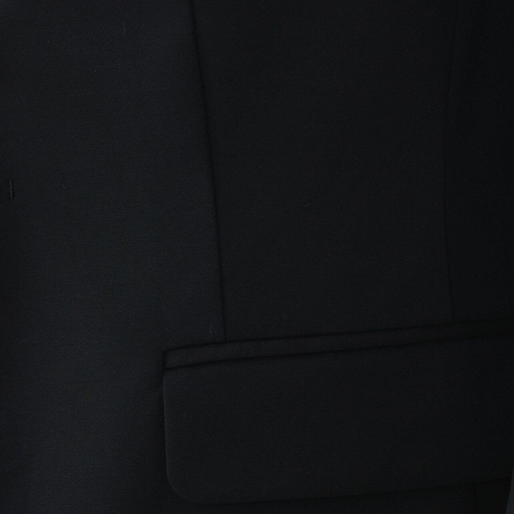 UNTITLED「【通勤スーツ】コットン混ジャージ カラーレスジャケット」|ノーカラージャケット|