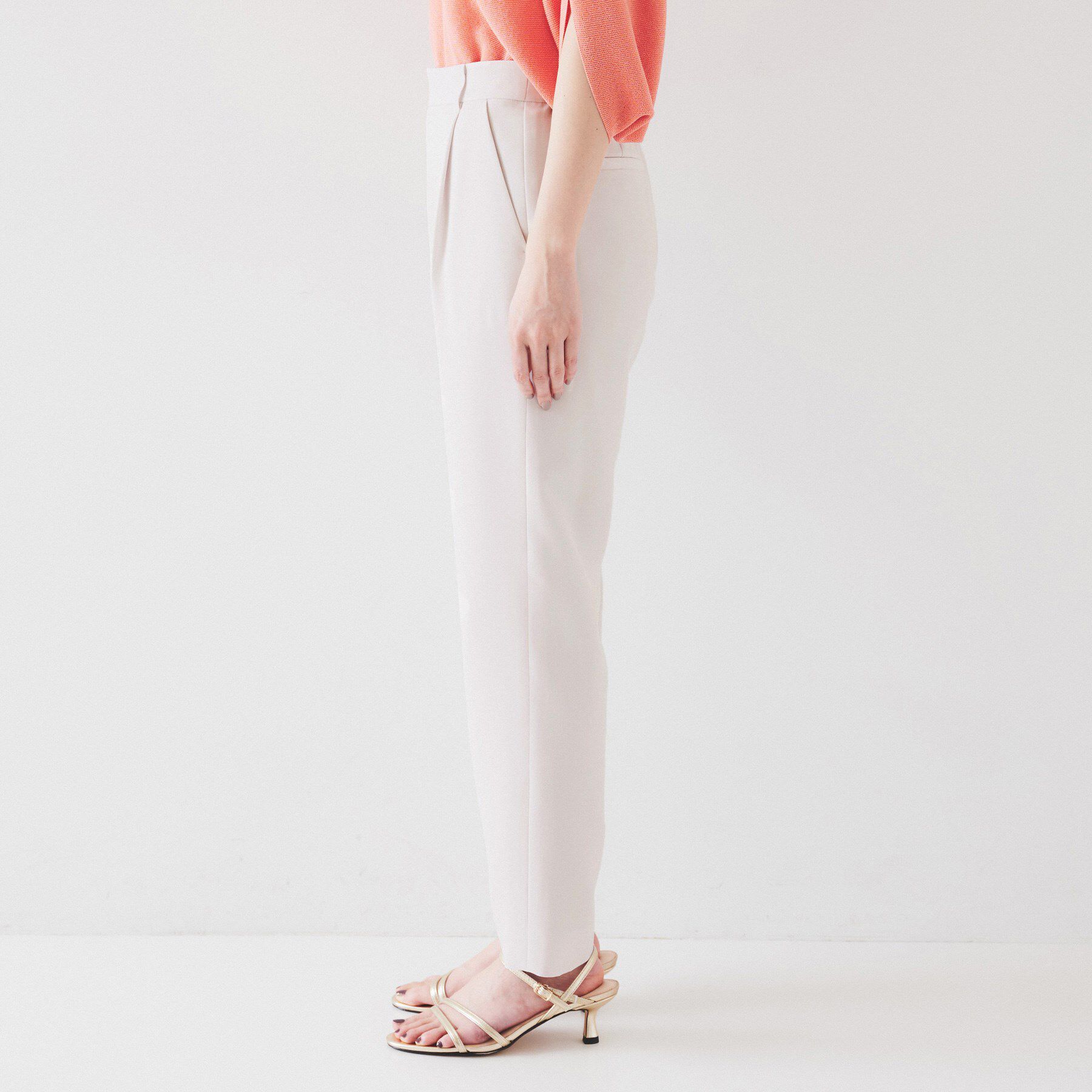 UNTITLED「【オンオフ/ストレッチ】ツイルテーパードパンツ」|その他|