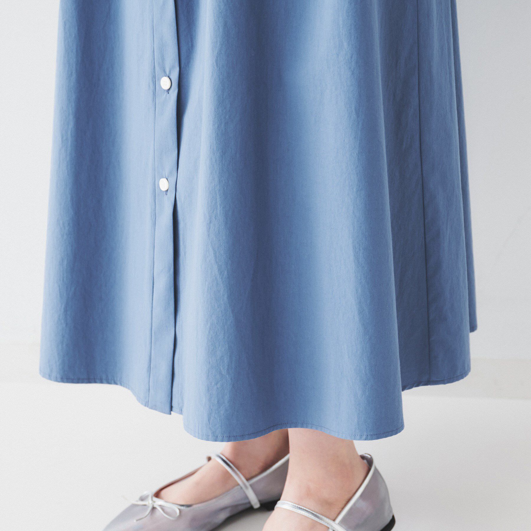 UNTITLED「【コットン100／前開き／夏ワンピ】ロングシャツワンピース」|ワンピース|